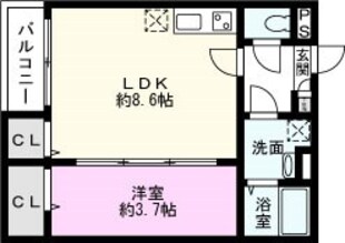 ジーメゾン豊春の物件間取画像